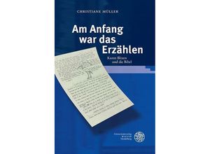 9783825346331 - Am Anfang war das Erzählen - Christiane Müller Gebunden