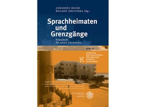 9783825348779 - Sprachheimaten und Grenzgänge Gebunden