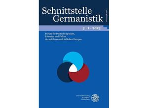 9783825393564 - Schnittstelle Germanistik Bd 31 (2023) Kartoniert (TB)