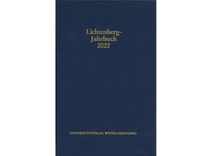 9783825395100 - Lichtenberg-Jahrbuch   Lichtenberg-Jahrbuch 2022 Leinen