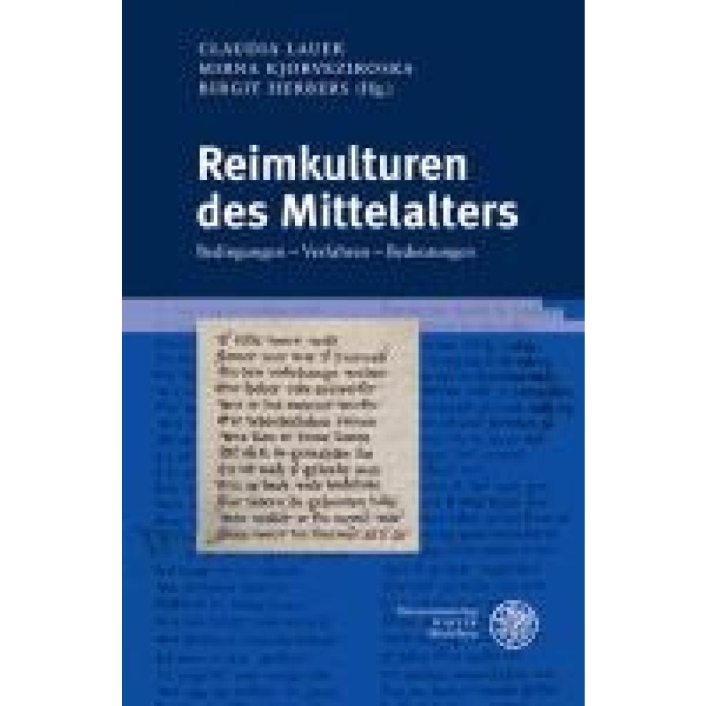 9783825395360 - Reimkulturen des Mittelalters