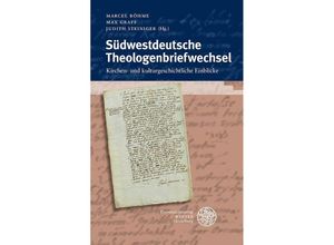 9783825395490 - Südwestdeutsche Theologenbriefwechsel Gebunden