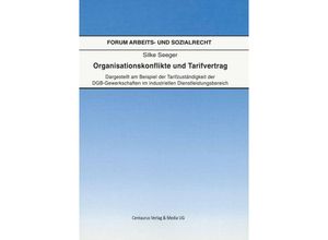 9783825504748 - Organisationskonflikte und Tarifvertrag - Seeger Silke Kartoniert (TB)