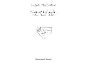 9783826073823 - Akusmatik als Labor Kartoniert (TB)