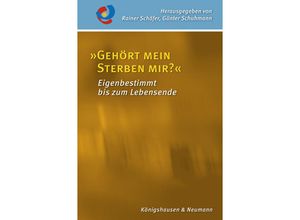 9783826078132 - »Gehört mein Sterben mir?« Kartoniert (TB)