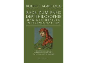 9783826079252 - Rede zum Preis der Philosophie und der übrigen Wissenschaften - Rudolf Agricola Kartoniert (TB)