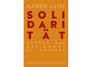 9783826081477 - Solidarität - Karen Gloy Kartoniert (TB)