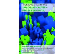 9783826081651 - Sprachlandschaften - physisch und digital Kartoniert (TB)