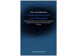 9783826085451 - Problembewusstsein und Philosophie - Heinz-Helmut Möllmann Kartoniert (TB)