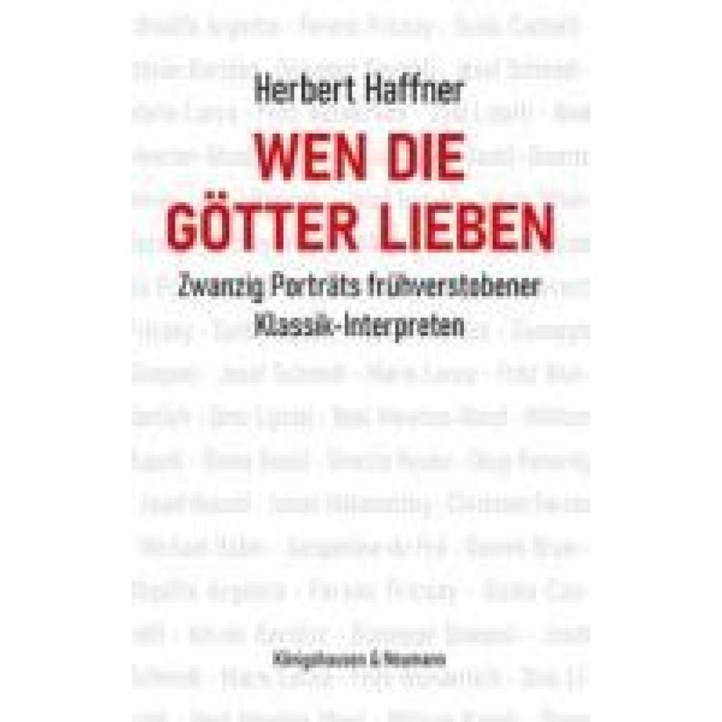 9783826086977 - Haffner Herbert Wen die Götter lieben