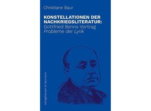 9783826088391 - Konstellationen der Nachkriegsliteratur - Christiane Baur Kartoniert (TB)