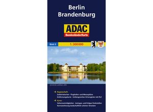 9783826423178 - ADAC Bundesländerkarte Deutschland 05 Berlin Brandenburg 1300000 Karte (im Sinne von Landkarte)