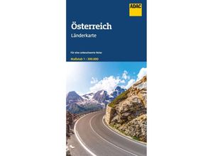 9783826423451 - ADAC Länderkarte Österreich 1300000 Karte (im Sinne von Landkarte)