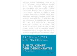 9783827501615 - Frank-Walter Steinmeier - GEBRAUCHT Zur Zukunft der Demokratie 36 Perspektiven - Preis vom 25112023 060605 h