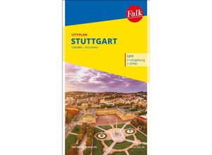 9783827900388 - Falk Cityplan Stuttgart 121000 Karte (im Sinne von Landkarte)