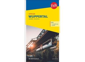 9783827900654 - Falk Cityplan Wuppertal 120000 Karte (im Sinne von Landkarte)