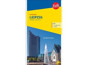 9783827900685 - Falk Cityplan Leipzig 118000 Karte (im Sinne von Landkarte)