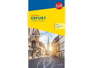 9783827901422 - Falk Cityplan   Falk Cityplan Erfurt 120000 Karte (im Sinne von Landkarte)