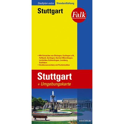 9783827925923 - Collectif - GEBRAUCHT Falk Stadtplan Extra Standardfaltung Stuttgart - Preis vom 02062023 050629 h