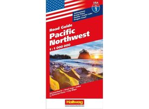 9783828307520 - Pacific Northwest Straßenkarte 11 Mio Road Guide Nr 1 Karte (im Sinne von Landkarte)