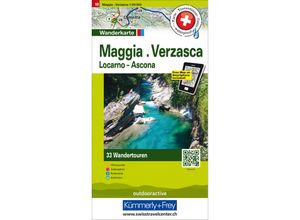 9783828308602 - Kümmerly+Frey Touren-Wanderkarten   Maggia Verzasca Locarno Ascona Nr 18 Touren-Wanderkarte 150 000 Karte (im Sinne von Landkarte)