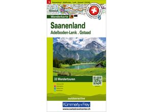 9783828309531 - Saanenland Adelboden-Lenk Gstaad Nr 05 Touren-Wanderkarte 150 000 Karte (im Sinne von Landkarte)