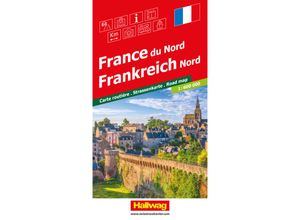 9783828310544 - Frankreich Nord Strassenkarte 1600 000 Karte (im Sinne von Landkarte)