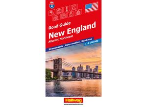 9783828310926 - New England Strassenkarte 11 Mio Road Guide Nr 4 Karte (im Sinne von Landkarte)