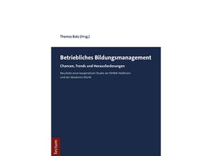 9783828846357 - Betriebliches Bildungsmanagement Kartoniert (TB)