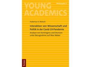 9783828848955 - Interaktion von Wissenschaft und Politik in der Covid-19-Pandemie - Hubertus H Nietsch Kartoniert (TB)