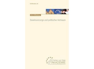 9783829314398 - Daseinsvorsorge und politisches Vertrauen - Ulrich Willenberg Kartoniert (TB)