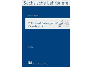 9783829315203 - Polizei- und Ordnungsrecht Gewerberecht (SL 9) - Hartwig Elzermann Sven Richter Kartoniert (TB)