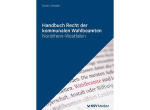 9783829316262 - Handbuch Recht der kommunalen Wahlbeamten Kartoniert (TB)