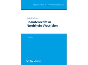 9783829318105 - Reihe Verwaltung in Studium und Praxis   Beamtenrecht in Nordrhein-Westfalen - Alfons Gunkel Boris Hoffmann Kartoniert (TB)