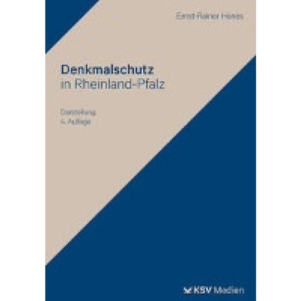 9783829318792 - Hönes Ernst R Denkmalschutz in Rheinland-Pfalz