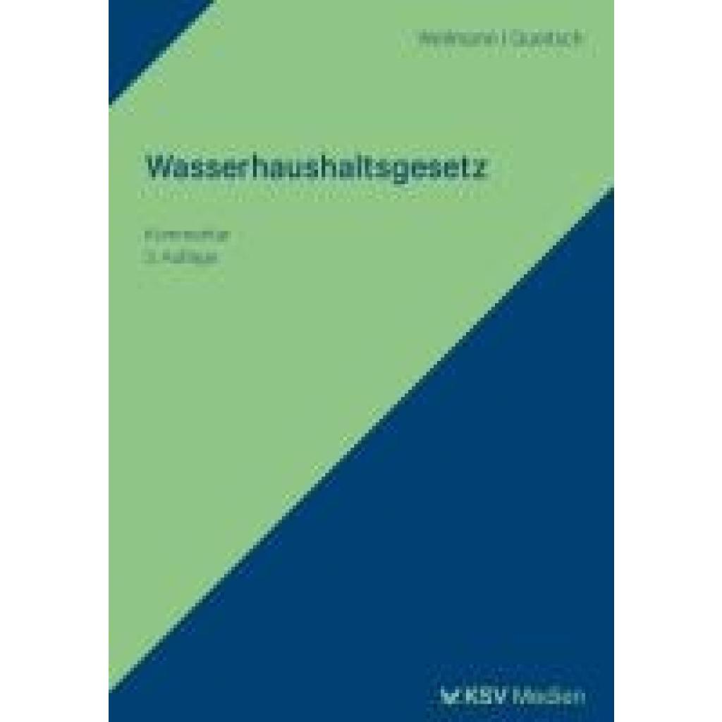 9783829318808 - Wellmann Susanne R Wasserhaushaltsgesetz