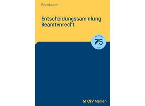 9783829318822 - Entscheidungssammlung Beamtenrecht - Patrick Lerm Kartoniert (TB)