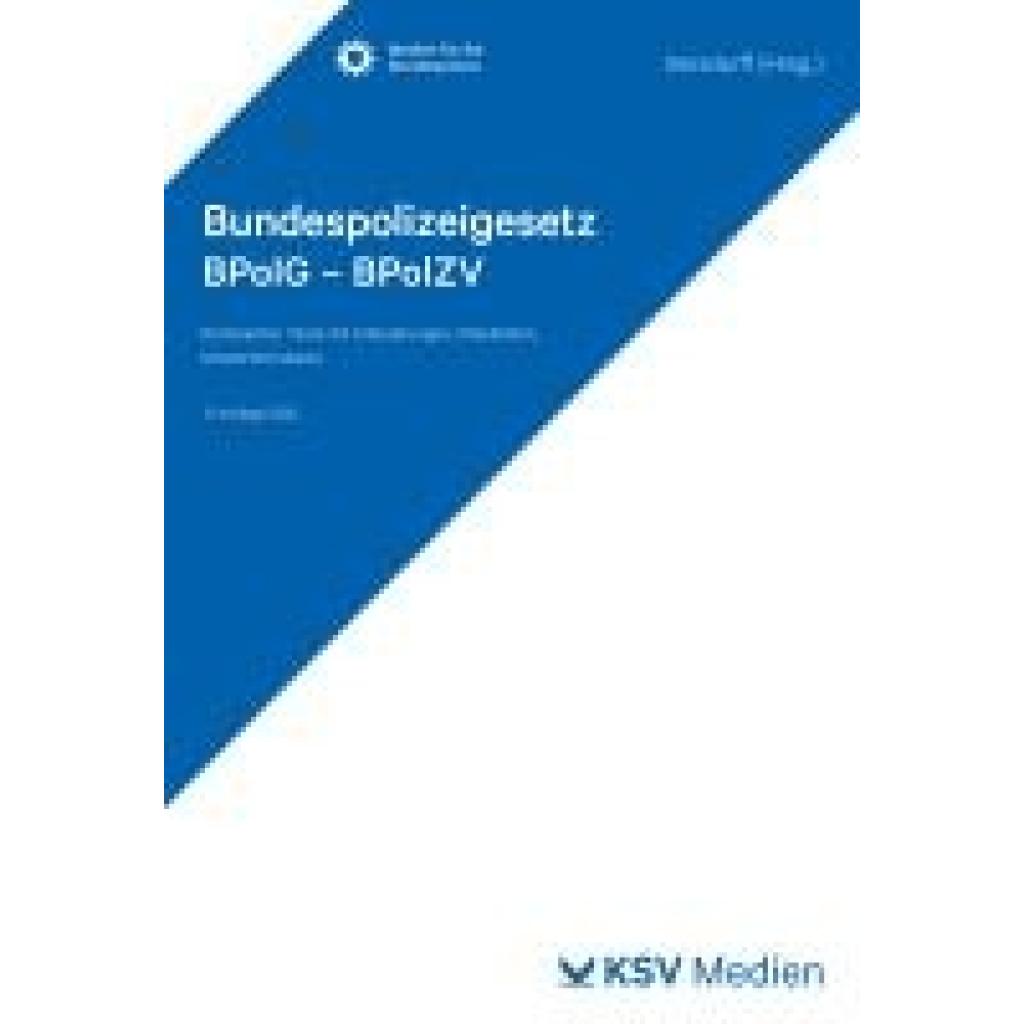 9783829319195 - Bundespolizeigesetz BPolG - BPolZV