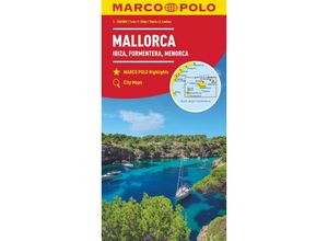 9783829739955 - MARCO POLO Regionalkarte Mallorca Ibiza Formentera Menorca 1150000 Karte (im Sinne von Landkarte)