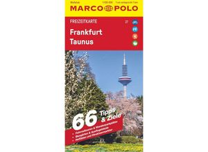 9783829743877 - MARCO POLO Freizeitkarte 27 Frankfurt Taunus 1100000 Karte (im Sinne von Landkarte)