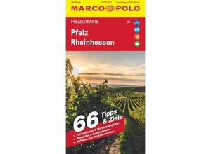 9783829743907 - MARCO POLO Freizeitkarte 31 Pfalz Rheinhessen 1115000 Karte (im Sinne von Landkarte)