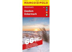 9783829744003 - MARCO POLO Freizeitkarte 9 Usedom Uckermark 1100000 Karte (im Sinne von Landkarte)
