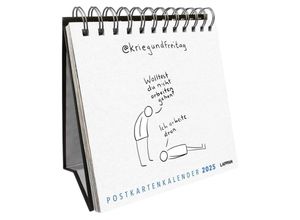 9783830321439 - @kriegundfreitag Postkartenkalender 2025