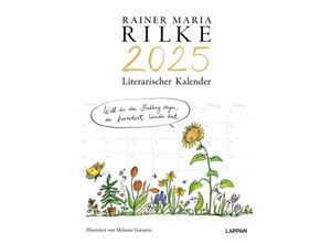 9783830321521 - Rilke-Kalender 2025 - Wandkalender