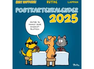 9783830321552 - Shit happens! Postkartenkalender 2025