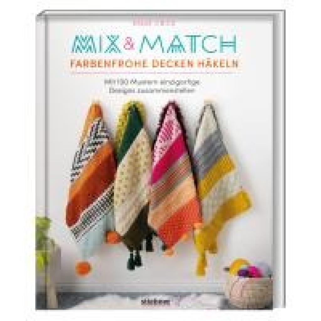 9783830721437 - Crick Esme Mix & Match Farbenfrohe Decken häkeln