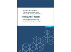 9783830934929 - Bildung und Hochschule Kartoniert (TB)