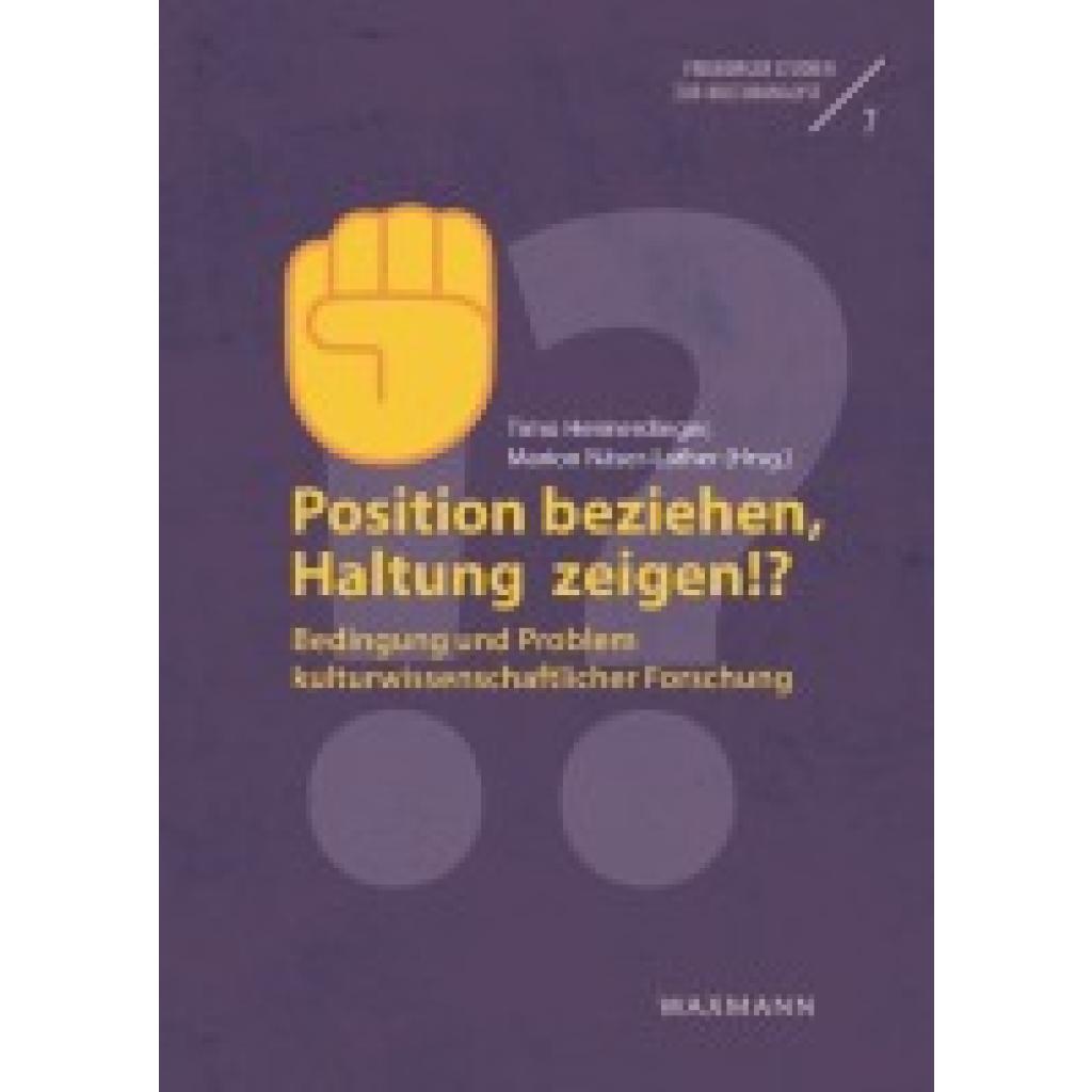 9783830948698 - Position beziehen Haltung zeigen!?