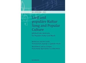 9783830948896 - Lied und populäre Kultur   Song and Popular Culture Kartoniert (TB)