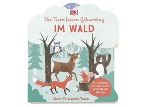 9783831043774 - Mein Spielspaß-Buch Die Tiere feiern Geburtstag im Wald - Elena Bruns Pappband